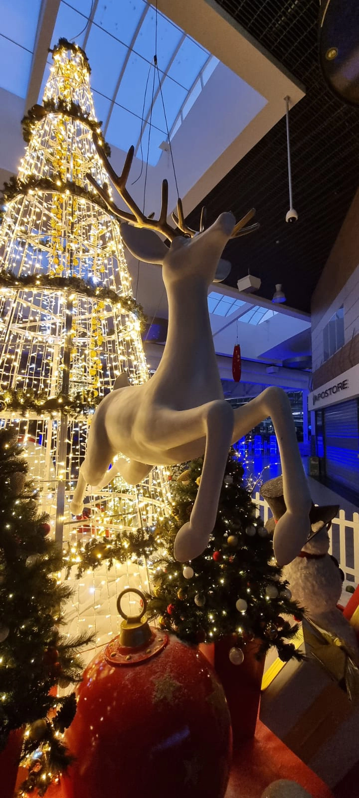 Décoration de Noël professionnelle - Centre E. Leclerc Hazebrouck
