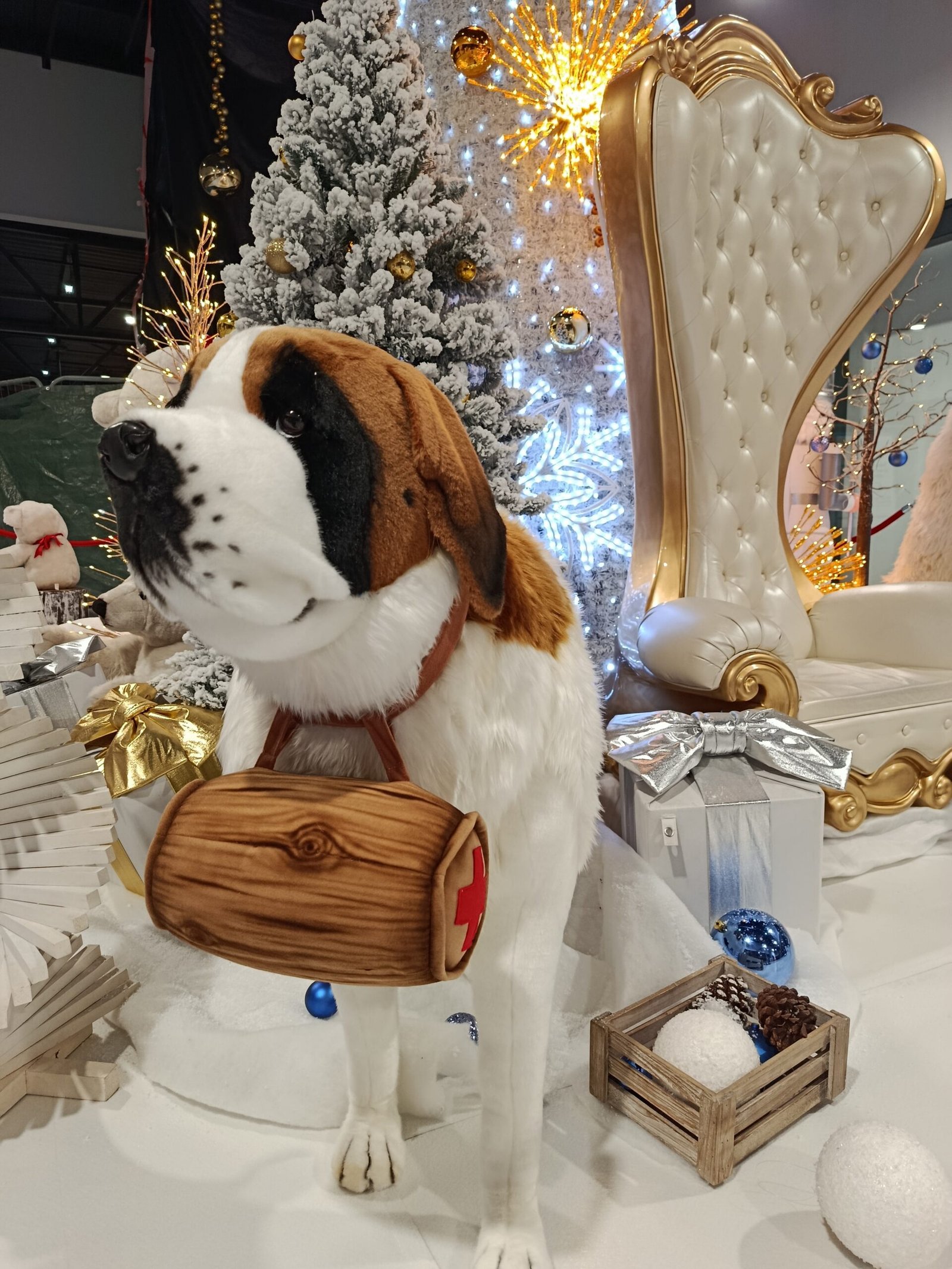 Décoration de Noël professionnelle - Centre E. Leclerc Noeux-les-mines