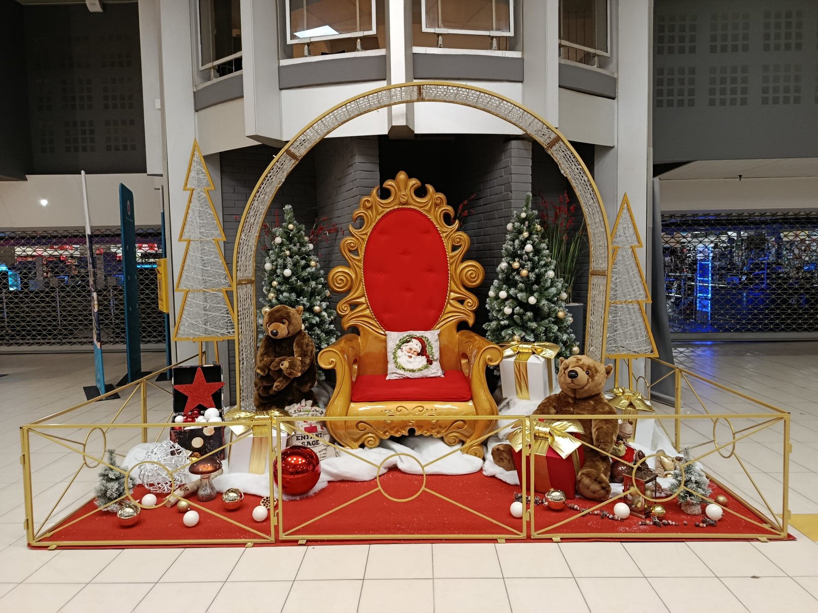 Décoration de Noël professionnelle - Centre Bois cany - Le Grand-Quevilly