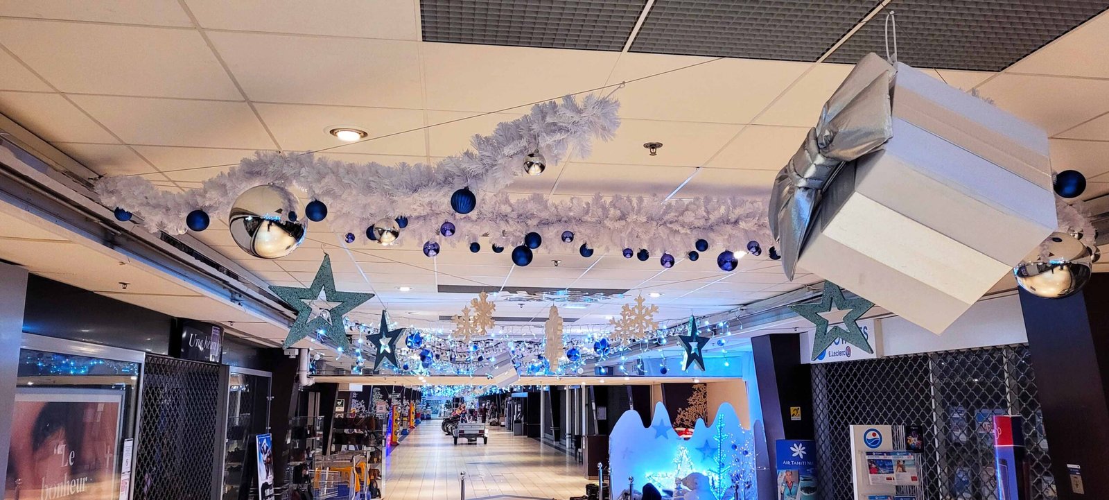 Décoration de Noël professionnelle - Centre E. Leclerc Noeux-les-mines